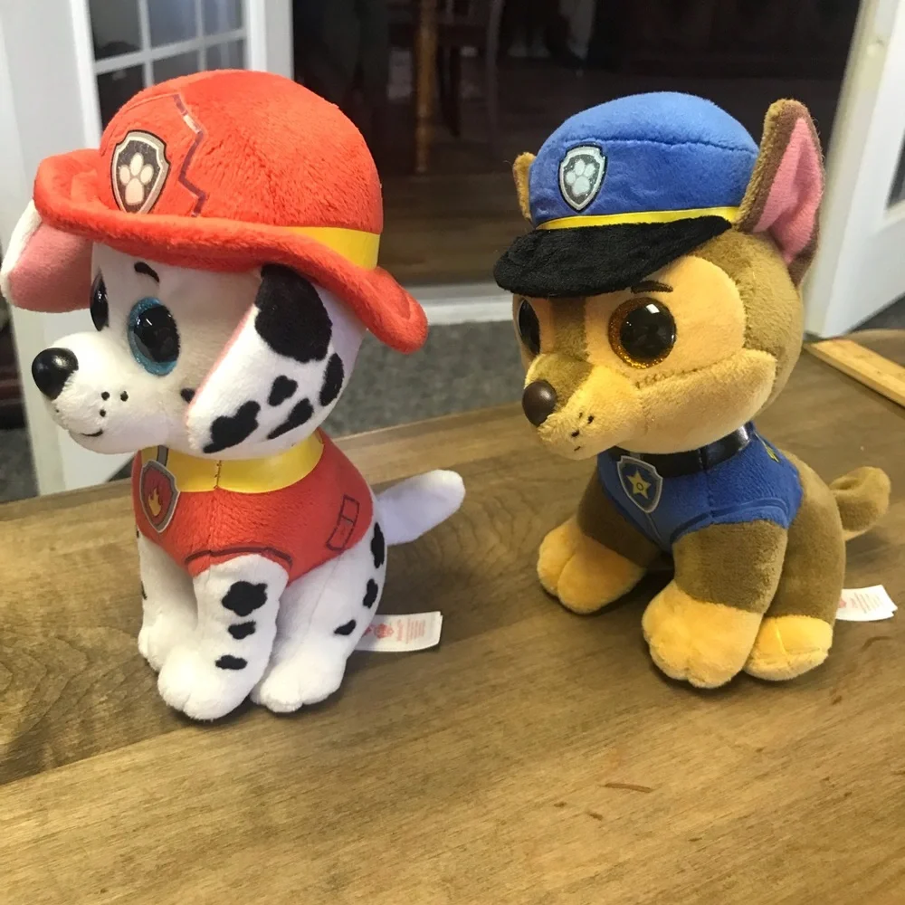 Ty Stuffed Animals Red and Blue‎ Set